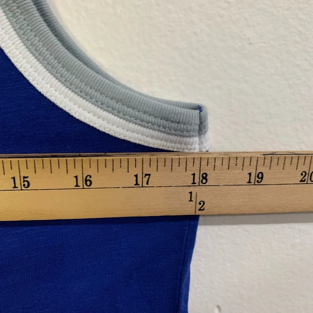 Blue Los Angeles Graphic Tank Top - Picture 3 of 8